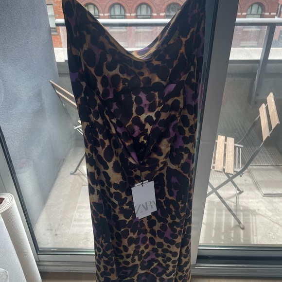 Zara cheetah print dress - Picture 2 of 4